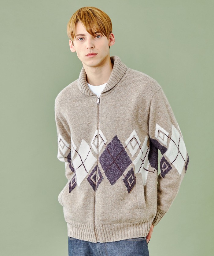 【WEB限定】クレストブリッジカウチンニット WEB限定】クレストブリッジカウチンニット(505751785)｜HANKYU