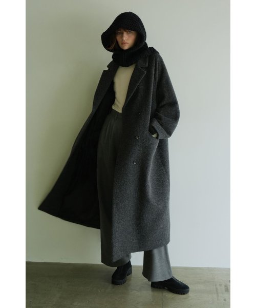 CLANE(クラネ)/DOUBLE WOOL LONG COAT/img19