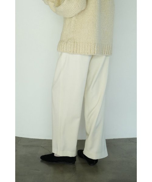 CLANE(クラネ)/WOOL BASIC TUCK PANTS/img13