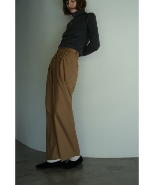 CLANE(クラネ)/WOOL BASIC TUCK PANTS/img29