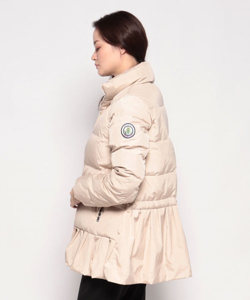 タックペプラムダウンジャケット 
