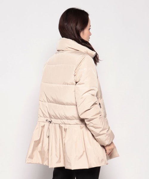タックペプラムダウンジャケット 