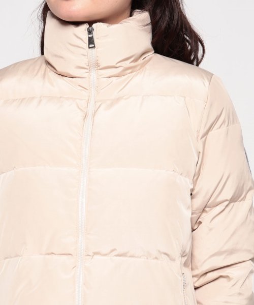 タックペプラムダウンジャケット 