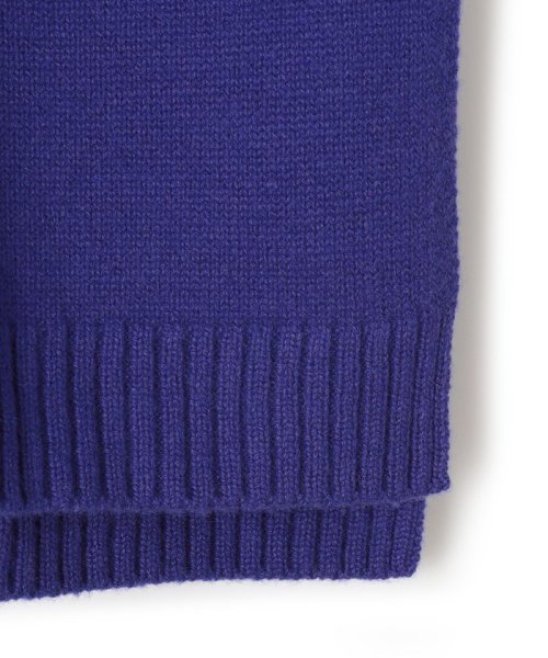 【洗える】ウールカシミヤ ニットポンチョ 