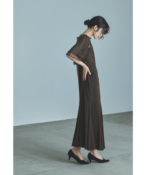 niana ニアナ パーティードレス 結婚式 ワンピース 刺繍レース ブラウス ボレロ キャミワンピース レイヤード セット 2way お呼ばれ パーティー 二 5cm ニアナ お呼ばれ パーティー 37cm 46cm 49cm 21cm 22cm 23cm