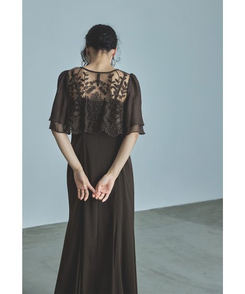 niana ニアナ パーティードレス 結婚式 ワンピース 刺繍レース ブラウス ボレロ キャミワンピース レイヤード セット 2way お呼ばれ パーティー 二 5cm ニアナ お呼ばれ パーティー 37cm 46cm 49cm 21cm 22cm 23cm