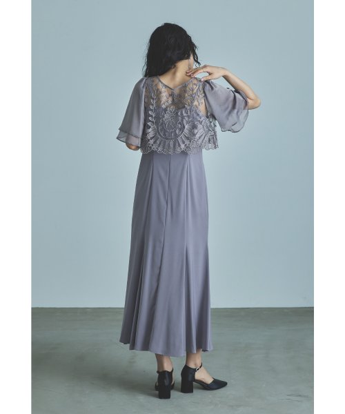 niana ニアナ パーティードレス 結婚式 ワンピース 刺繍レース ブラウス ボレロ キャミワンピース レイヤード セット 2way お呼ばれ パーティー 二 5cm ニアナ お呼ばれ パーティー 37cm 46cm 49cm 21cm 22cm 23cm