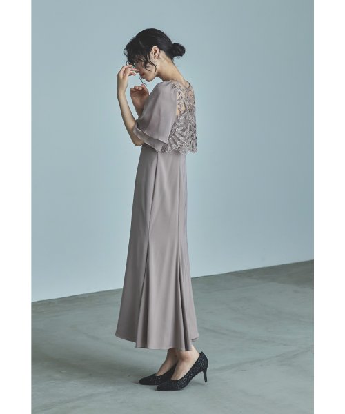 niana ニアナ パーティードレス 結婚式 ワンピース 刺繍レース ブラウス ボレロ キャミワンピース レイヤード セット 2way お呼ばれ パーティー 二 5cm ニアナ お呼ばれ パーティー 37cm 46cm 49cm 21cm 22cm 23cm