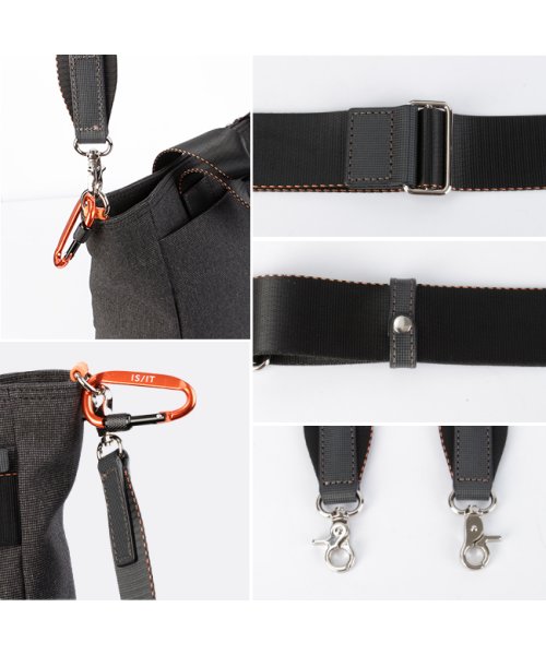 IS/IT トートバッグ ミニトートバッグ メンズ ブランド 小さめ 軽い 軽量 防水 イズイット ISIT 927511 