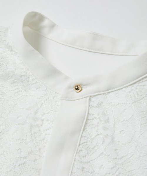 【emur/エミュール】レース使いブラウス 人気・おすすめ｜使いやすい・旅行におすすめ 品質保証 全国発送 正規品・日本国内発送・安心保証付き