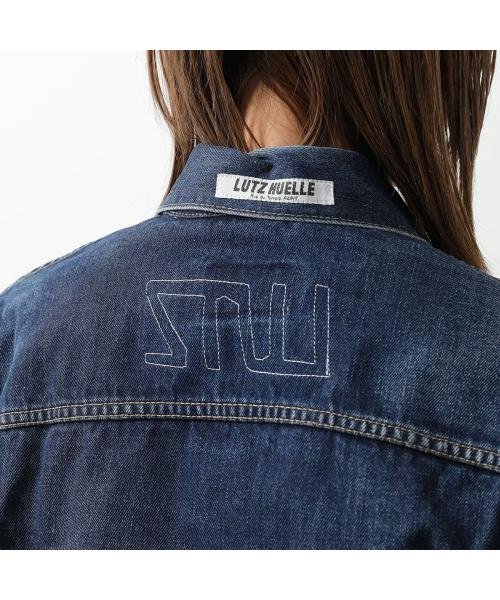 LUTZ HUELLE(ルッツヒュエル)/Lutz Huelle デニムジャケット SLANT DENIM JACKET 切替 ライン/img04