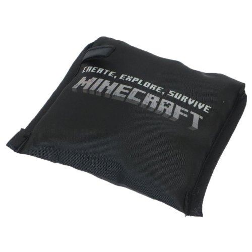 cinemacollection(シネマコレクション)/マインクラフト エコバッグ ポケット付きプチエコバッグ グレー Minecraft ケイカンパニー マイクラ 便利 ゲームキャラクター グッズ /img04