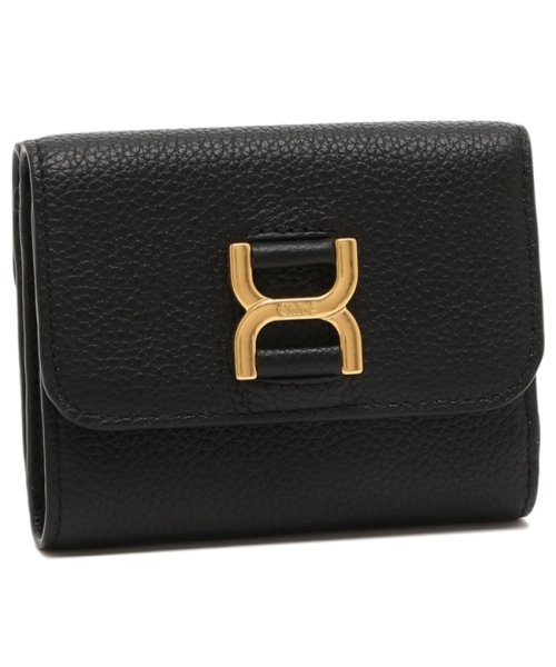 Chloe(クロエ)/クロエ 三つ折り財布 マーシー ミニ財布 ブラック レディース CHLOE CHC23AP099I31 001/img01