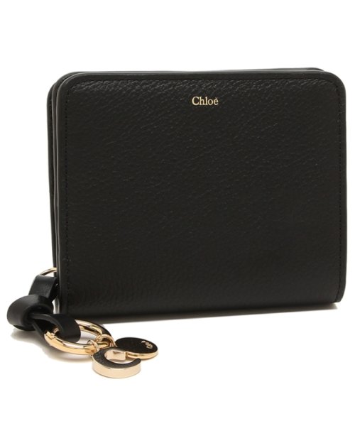 Chloe(クロエ)/クロエ 二つ折り財布 アルファベット ミニ財布 ブラック レディース CHLOE CHC22WP765F57 001/img01