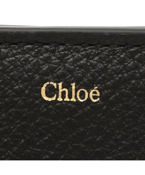 Chloe(クロエ)/クロエ 二つ折り財布 アルファベット ミニ財布 ブラック レディース CHLOE CHC22WP765F57 001/img06