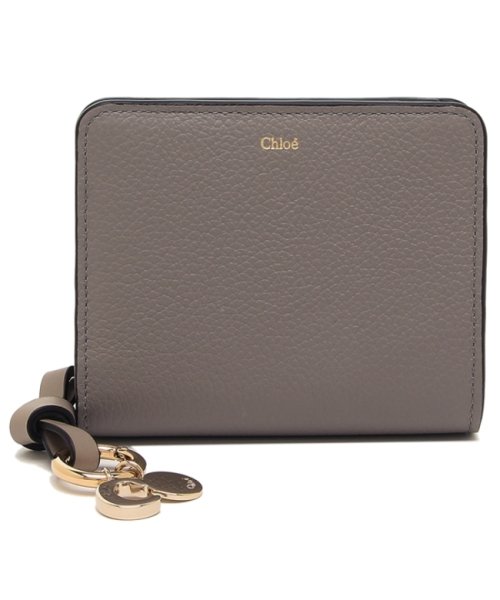 Chloe(クロエ)/クロエ 二つ折り財布 アルファベット ミニ財布 グレー レディース CHLOE CHC22WP765F57 053/img05