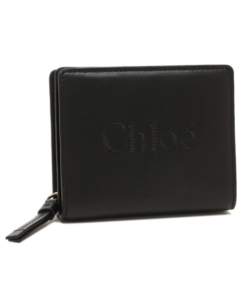 Chloe(クロエ)/クロエ 二つ折り財布 センス コンパクト財布 ブラック レディース CHLOE CHC23SP867I10 001/img01