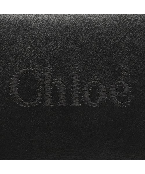 Chloe(クロエ)/クロエ 二つ折り財布 センス コンパクト財布 ブラック レディース CHLOE CHC23SP867I10 001/img06
