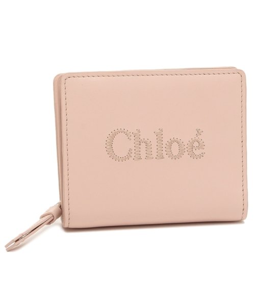 Chloe(クロエ)/クロエ 二つ折り財布 センス コンパクト財布 ピンク レディース CHLOE CHC23SP867I10 6J5/img01