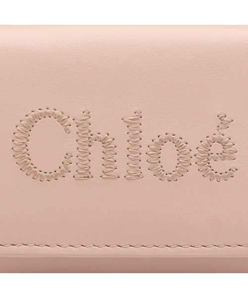 Chloe(クロエ)/クロエ 三つ折り財布 センス ミニ財布 ピンク レディース CHLOE CHC23AP875I10 6J5/img06