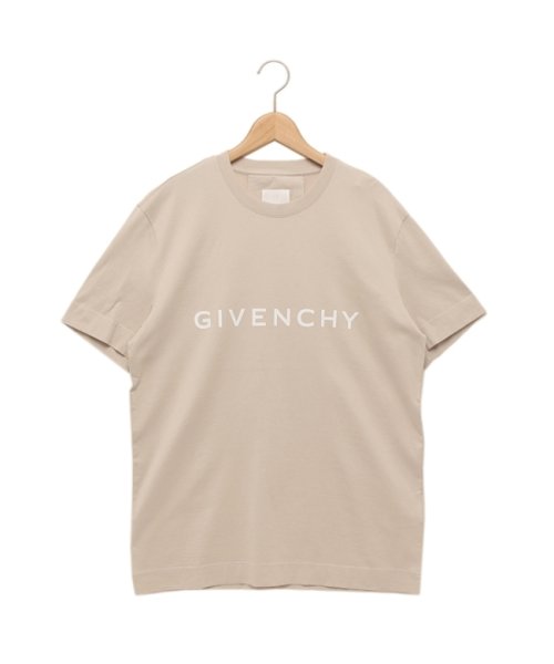 GIVENCHY(ジバンシィ)/ジバンシィ Tシャツ カットソー スリムTシャツ ロゴ ベージュ メンズ GIVENCHY BM716G3YAC 267/img01