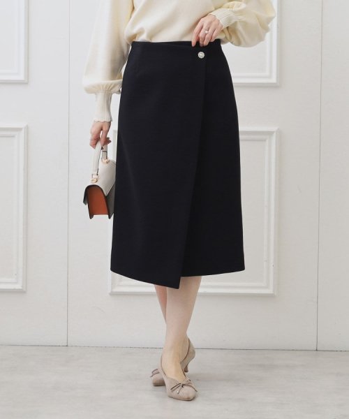 Couture Brooch(クチュールブローチ)/メルジャージラップ風スカート/img11