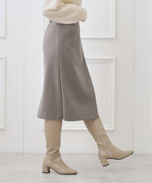 Couture Brooch(クチュールブローチ)/メルジャージラップ風スカート/img18