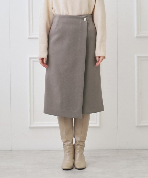 Couture Brooch(クチュールブローチ)/メルジャージラップ風スカート/img27