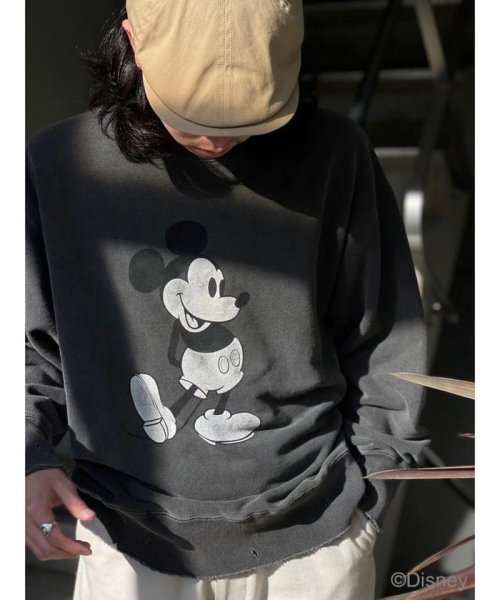 GARDEN(ガーデン)/－ANCELLM/ "MICKEY PRINT DAMAGE SWEAT SHIRT/img02