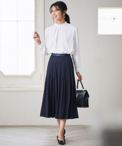 【洗える】クリスタルアムンゼン スカート 【洗える】クリスタルアムンゼン スカート N1714510051(13200円)