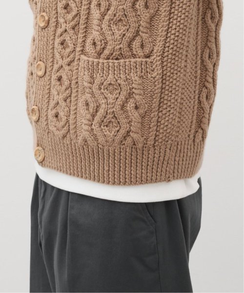 INVERALLAN / インバーアラン CASHMERE HANDKNIT CARDIGAN INVERALLAN インバーアラン