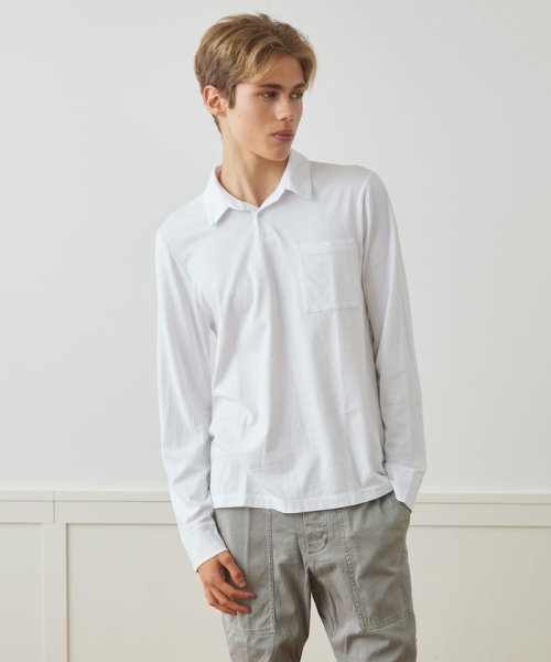 コットンベーシック ロングスリーブポロシャツ MSX3304 ポロシャツ WS1867920524(14300円)