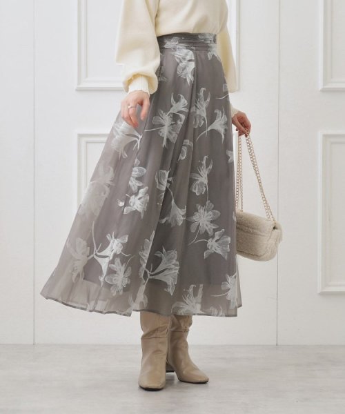 Couture Brooch(クチュールブローチ)/フロッキーオーガンフルールスカート/img22