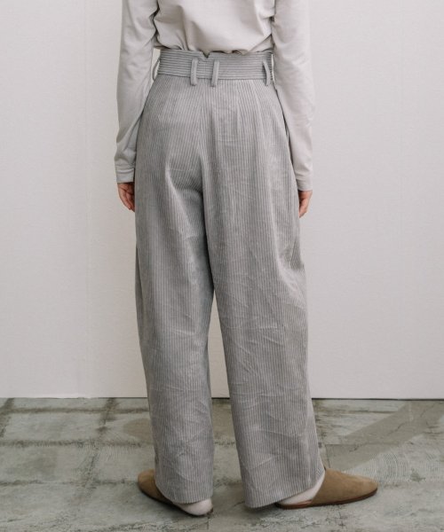 【Liyoca】太コールタックパンツ －手洗い可－ H165 B78 W58 Liyoca 5cm U1687884792(12870円)