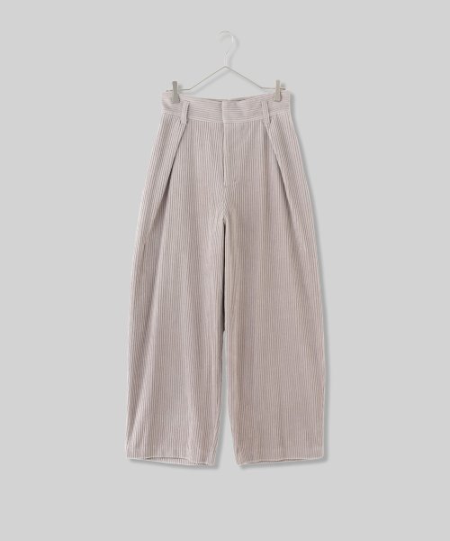 【Liyoca】太コールタックパンツ －手洗い可－ H165 B78 W58 Liyoca 5cm U1687884792(12870円)