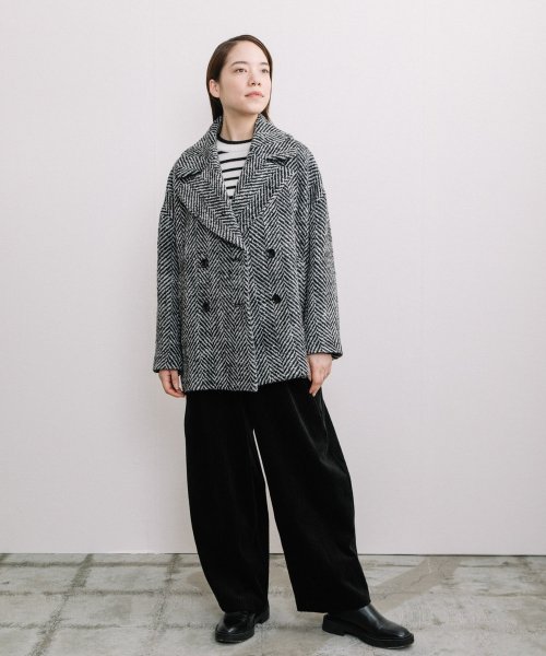 【Liyoca】太コールタックパンツ －手洗い可－ H165 B78 W58 Liyoca 5cm U1687884792(12870円)