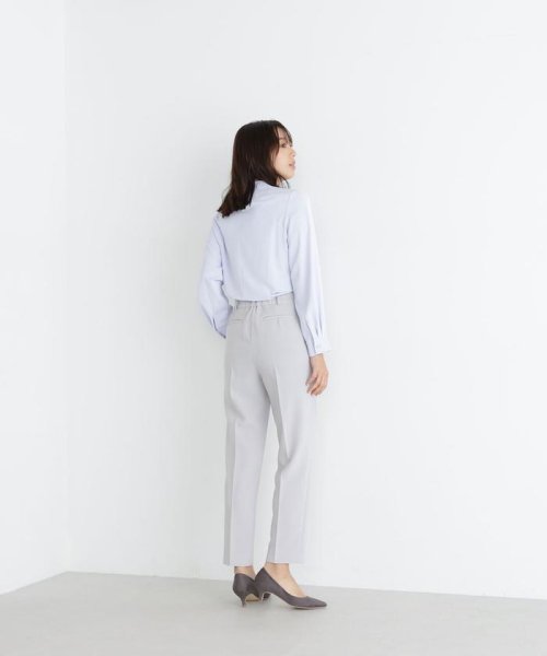 NATURAL BEAUTY BASIC(ナチュラルビューティーベーシック)/タックボウラインブラウス　24SS/img18