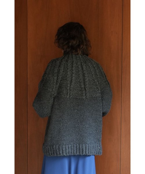 CLANE(クラネ)/CHUNKY CABLE HAND KNIT TOPS/img12
