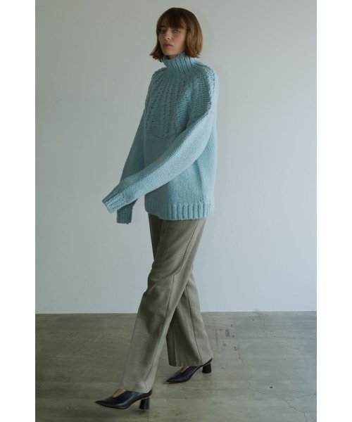 CLANE(クラネ)/CHUNKY CABLE HAND KNIT TOPS/img22