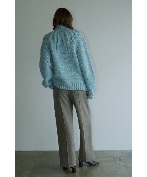 CLANE(クラネ)/CHUNKY CABLE HAND KNIT TOPS/img23