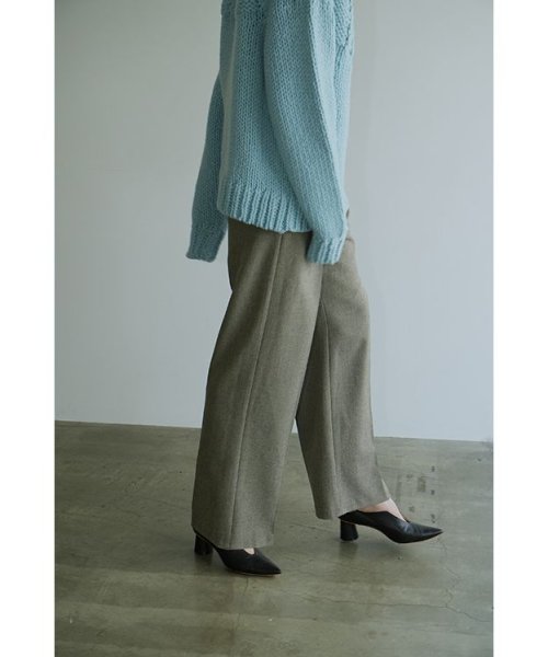 CLANE(クラネ)/2WAY SLANT WIDE PANTS/img01