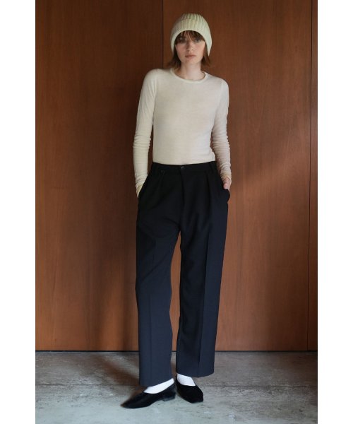 CLANE(クラネ)/2WAY SLANT WIDE PANTS/img02