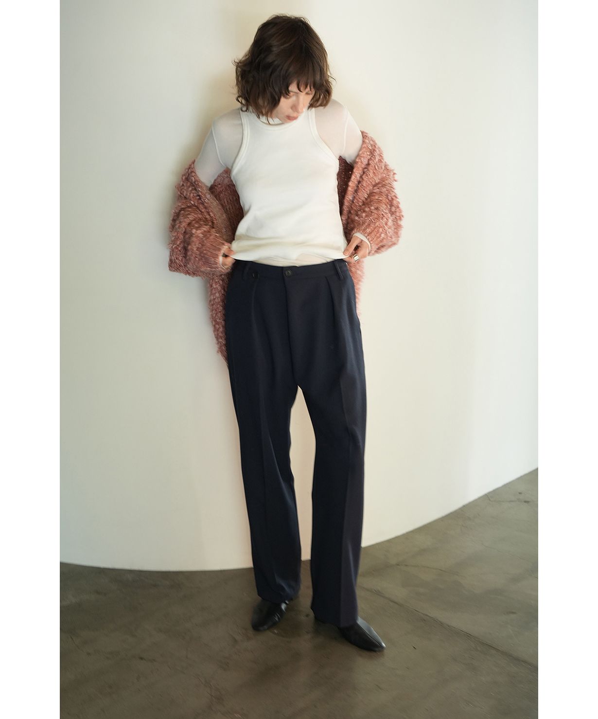 セール】2WAY SLANT WIDE PANTS(505796413) | クラネ(CLANE) - MAGASEEK