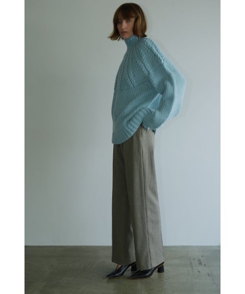 CLANE(クラネ)/2WAY SLANT WIDE PANTS/img22