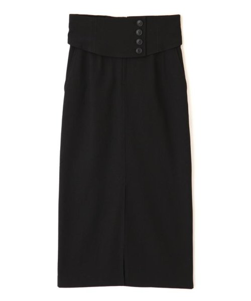 ◆ウエストボタンタイトスカート 