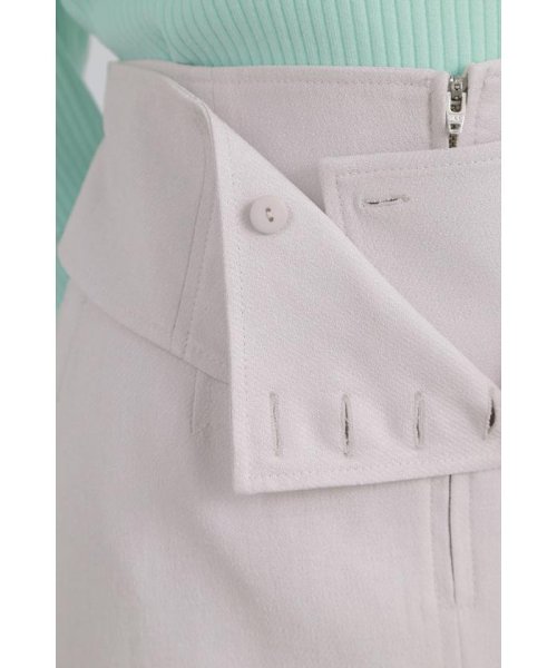 ◆ウエストボタンタイトスカート 