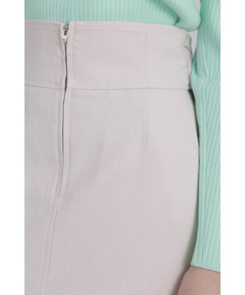 ◆ウエストボタンタイトスカート 