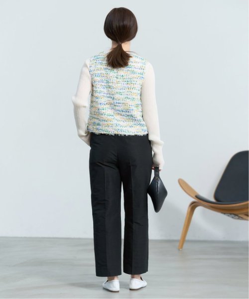 ＆NAVY etique デザインクロップドパンツ 