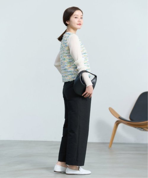 ＆NAVY etique デザインクロップドパンツ 