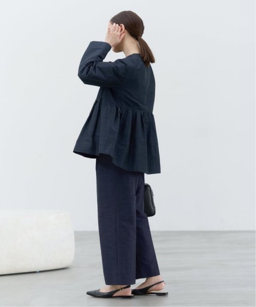 ＆NAVY etique デザインクロップドパンツ 